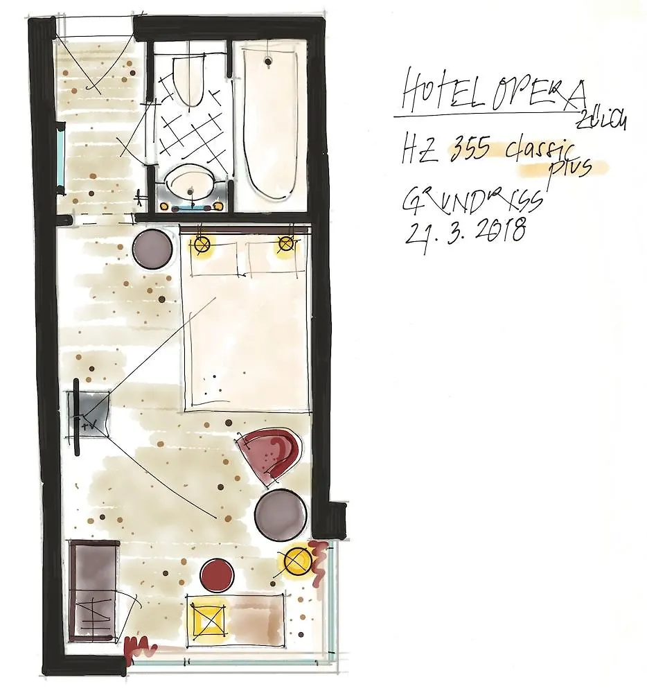 ****  Opera Hotel Zuerich Switzerland